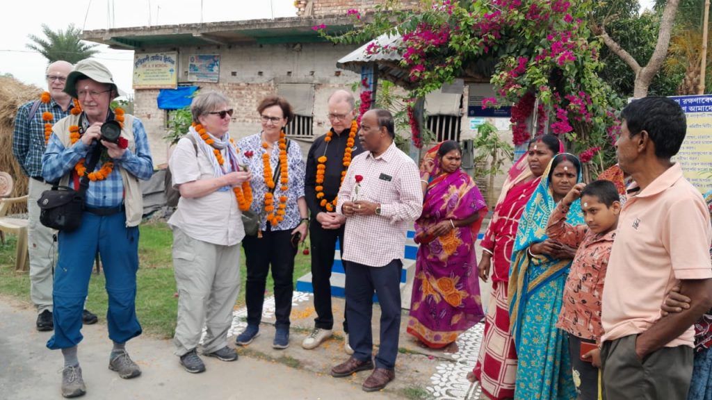 Visit of German Delegates at Sagar Island, South 24 Parganas